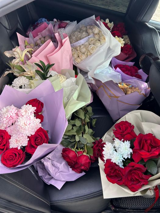 Свежие букеты 26.02