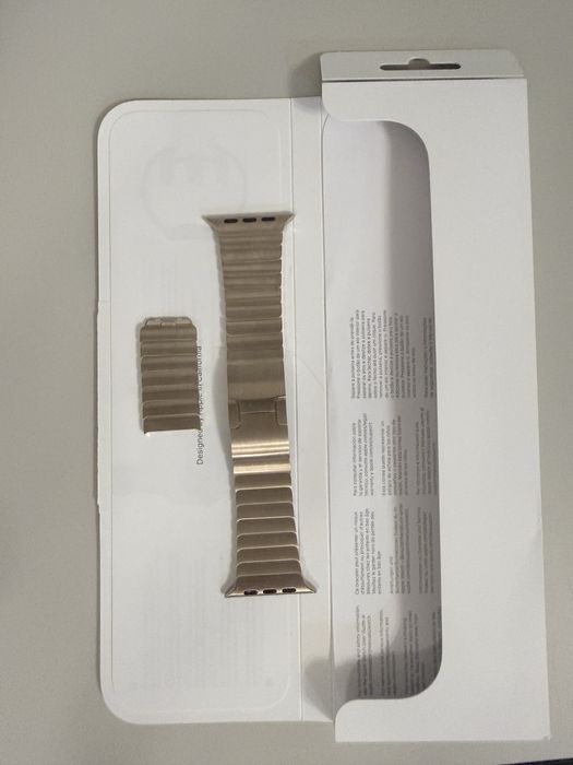 Apple Link Bracelet Gold pentru Apple Watch 46 mm