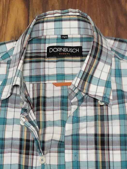 Camasa maneci scurte Dornbusch Casual, marimea M, 100% bumbac