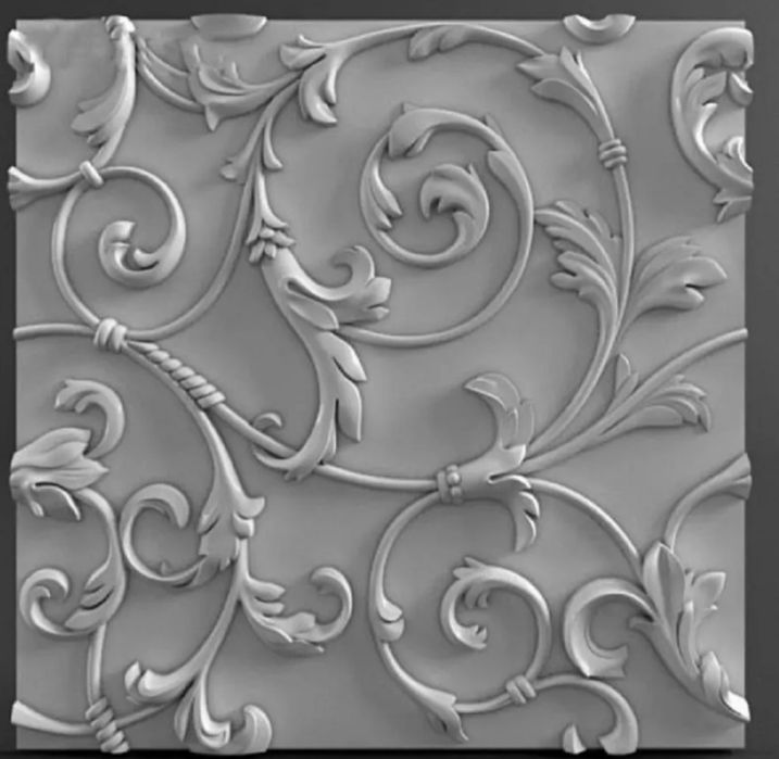 3d  панель "Лилия" подходит для  таких стилей как : Классика, Прованс,