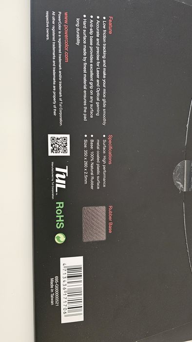 Powercolor Red Devil mouse pad