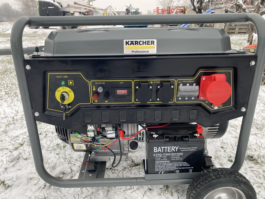 Агрегат за Ток Karcher PGG8/3   7.5 кв  3 фазен нов внос от Германия!!