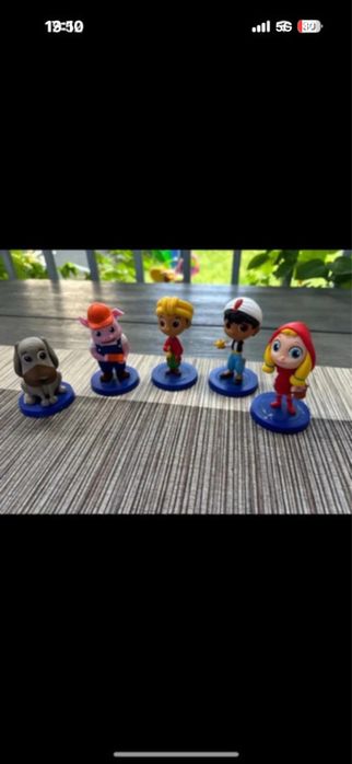 Figurina litera - Set 5 figurine - povesti audio