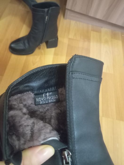 Обувь женская кожаная