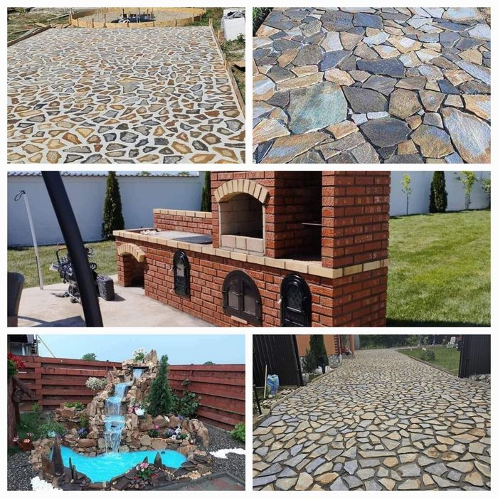 Vand si montez Piatră Naturală de Munte