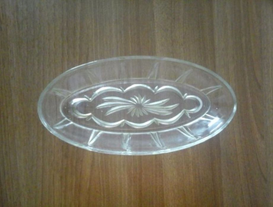 Стекляная селедочница
