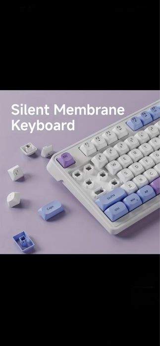 Tastatura Gaming cu fir, RGB,Knob/rotita de Volum.NOU