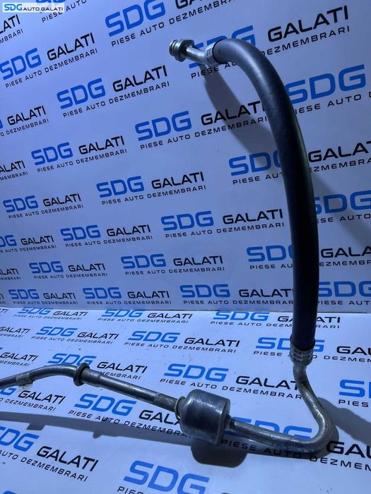 Teava Conducta Furtun Compresor AC Aer Conditionat Clima Citroen C5 2.0 HDI 2008 - 2017 Cod 8X7H-19A705-AC 9659576380