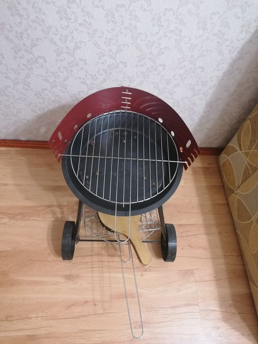 Барбекю с духало за барбекю