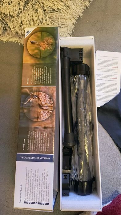 Lunetă+bipod+suporți prindere.

Ris 22mm.
Lunetă Walther 4x32.
Bipod t