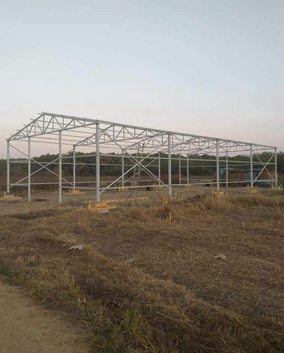 Vând și confectionez hale metalice lucrăm fără avans