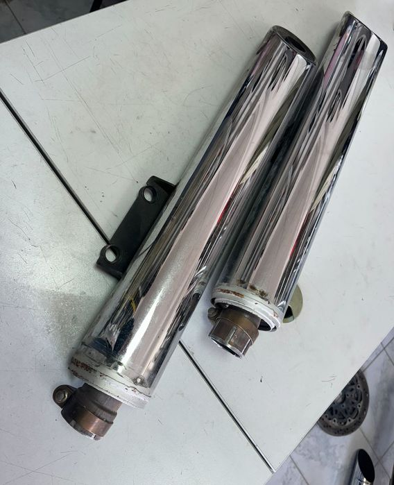 Оригинални OEM ауспуси и филтърна кутия за Kawasaki VN 1700 Vulcan