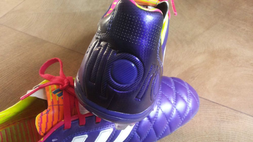Adidas Adipure 11Pro Purple/White EUR 42  бутонки естествена кожа
