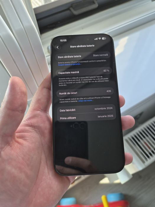 Iphone 16 pro max black titanium 256gb neverlock