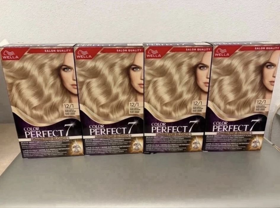 WELLA Vopsea par blond cenusiu ultra luminos 4 cutii