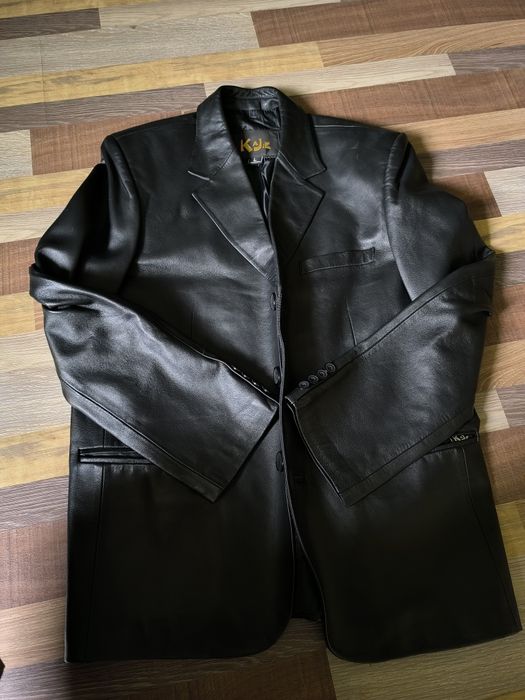 Кожаный пиджак..Новый..