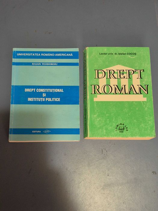 12 manuale și tratate juridice de referinta din domeniul Dreptului