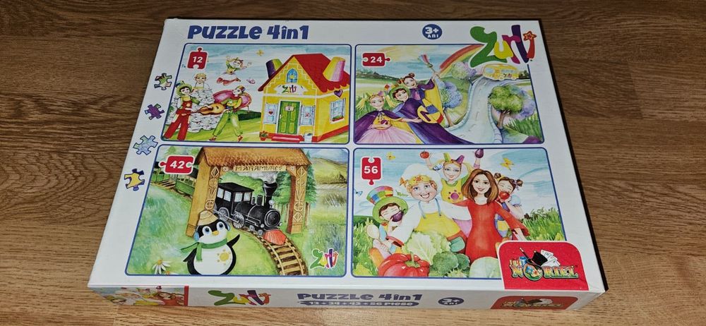 Lot mare  puzzle-uri 4 in 1