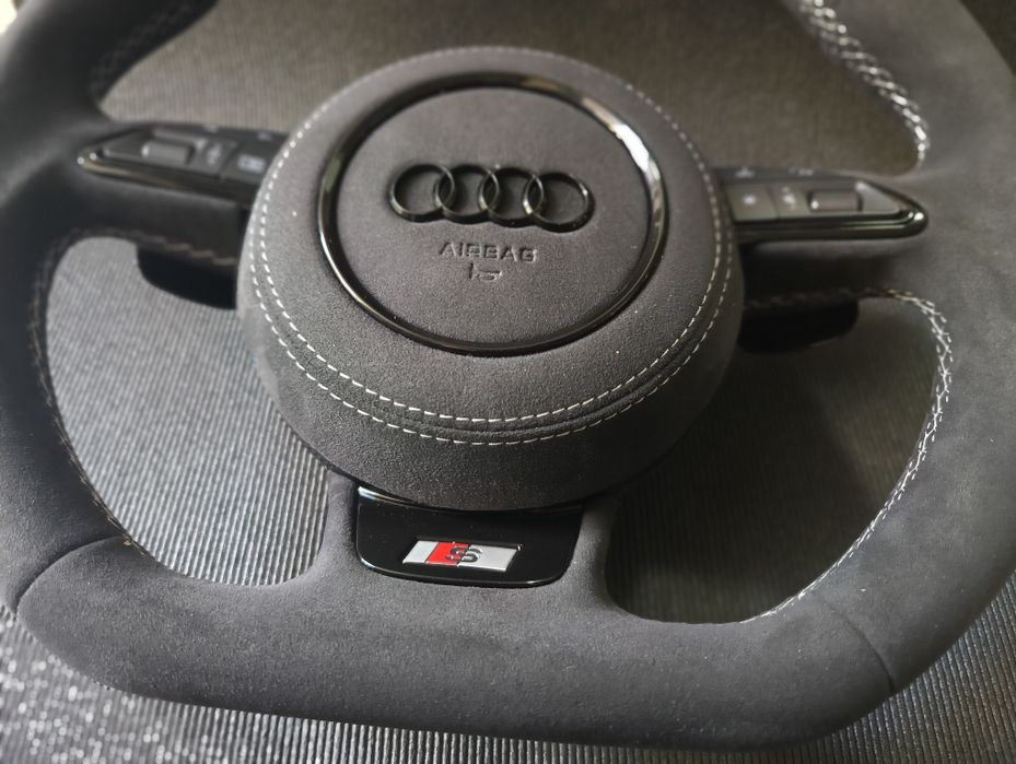 ТОП Волан S-line Audi A3 A4 A5 A6 A7 A8 Q3 Q5 Q7 комплект с Аербег