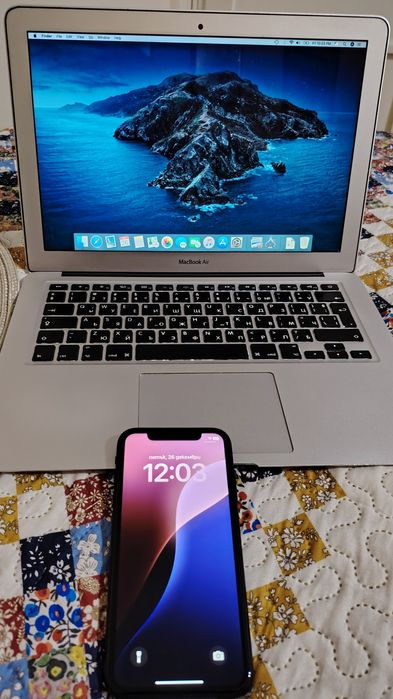 Само за 199 евро ! Като нов Apple iPhone XR 64GB + MacBook Air 13 инча