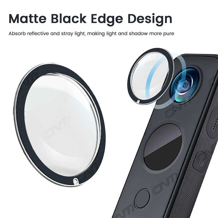 Protectie obiective lentile de sticla pentru camera Insta360 ONE X2
