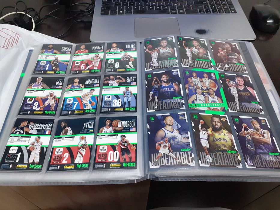 Top Class NBA 2024 album Panini