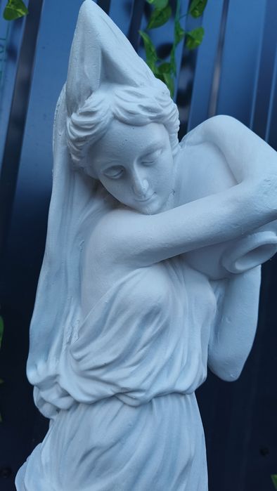 Statuie decorativă din marmură turnată – Femeie cu urcior – 72 cm (Interior / Exterior) - NOUĂ