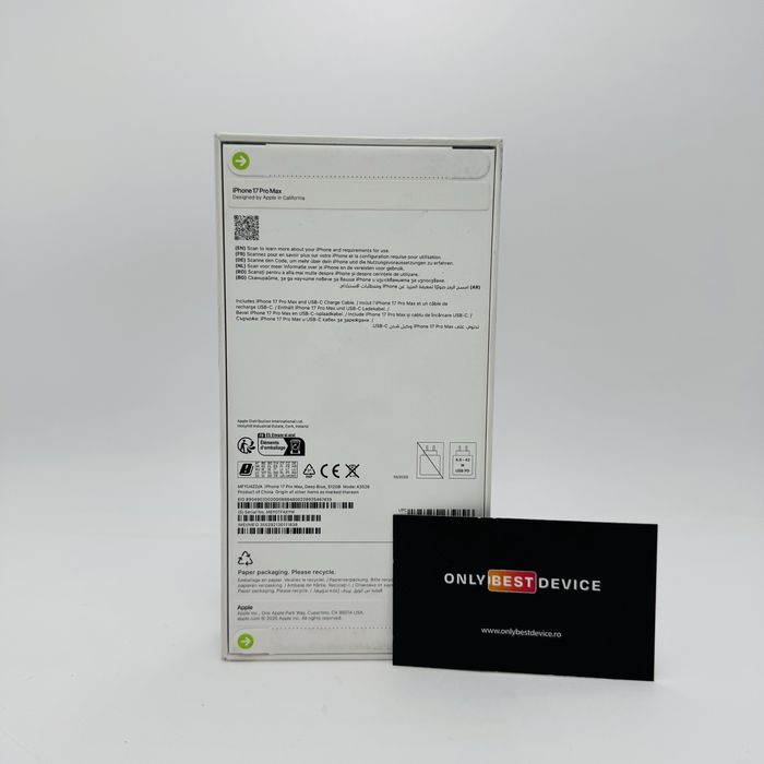  iPhone 17 Pro Max Deep Blue 512GB