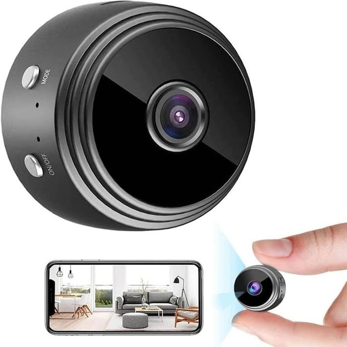 Mini camera spion wireless ultra-compacta, rezolutie Full HD 1080p