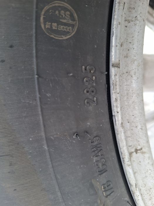 Новая резина с дисками с датчиками давления