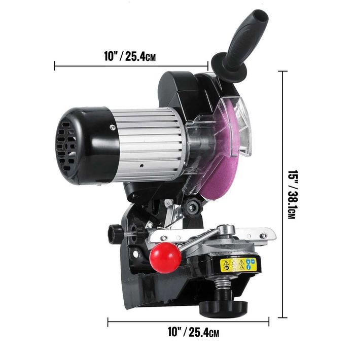 НЕМСКА Професионална машина за заточване на остриета + ЛЕД ФЕНЕР