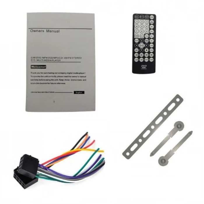 Плеър за кола с Bluetooth и USB, DVH-1100U CD/DVD, AUX, TF карта,USB