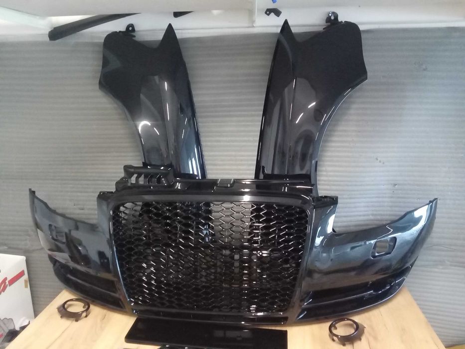 Bara Aripa fata Grila radiator RS LOOK Audi a4 B7 04-07