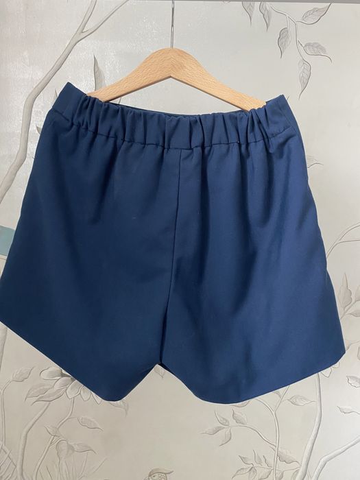 Юбка-шорты школьные! Button blue!