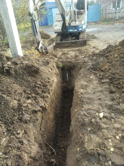 Услуги мини-экскаватора