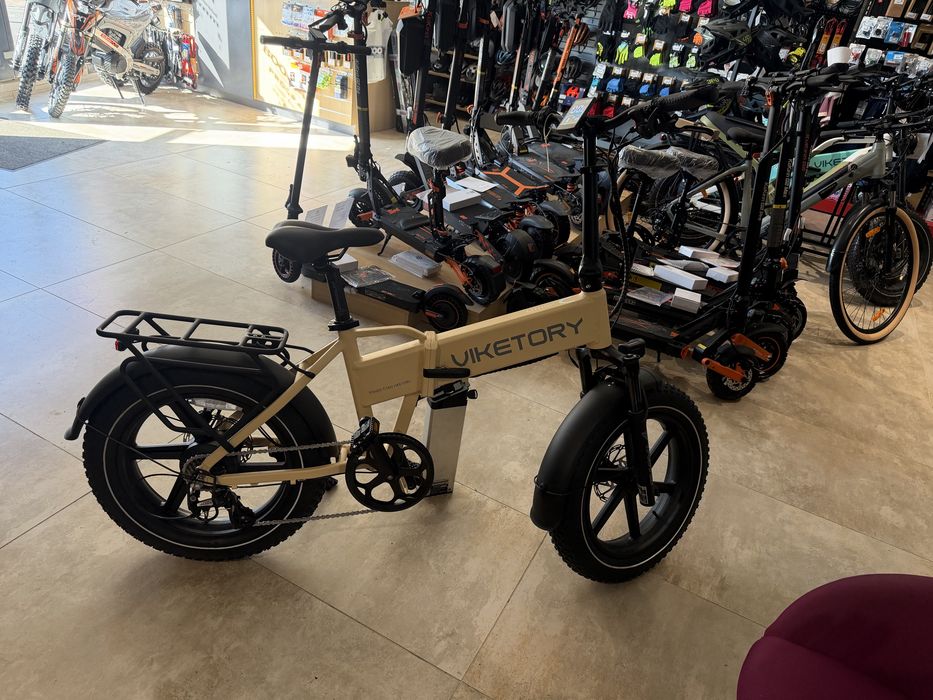 Bicicleta electrica VIKETORY LITHOR cu 2 baterii , de inchiriat