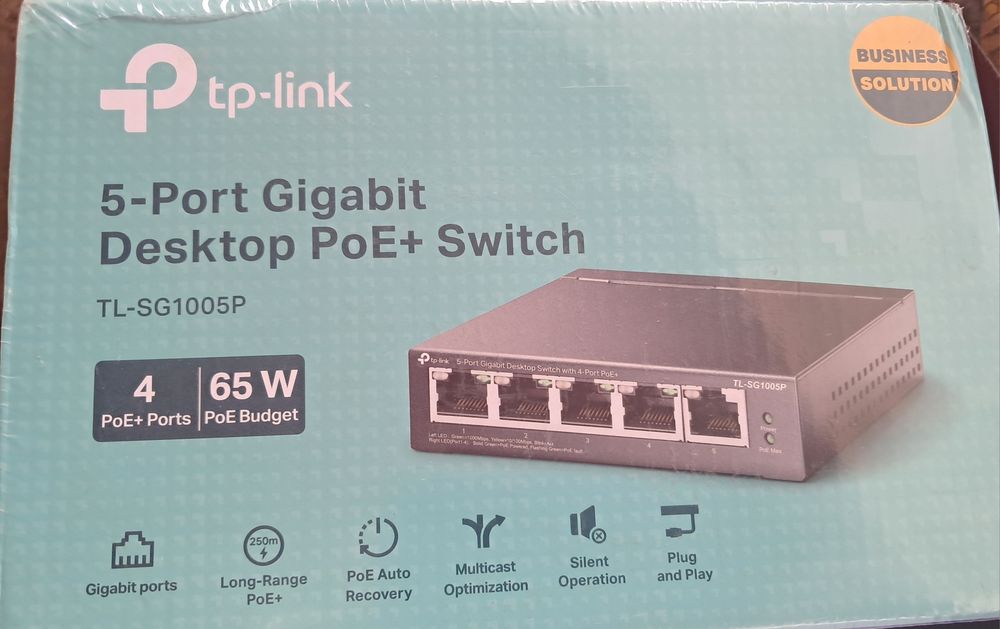 Switch gigabit desktop cu 5porturi