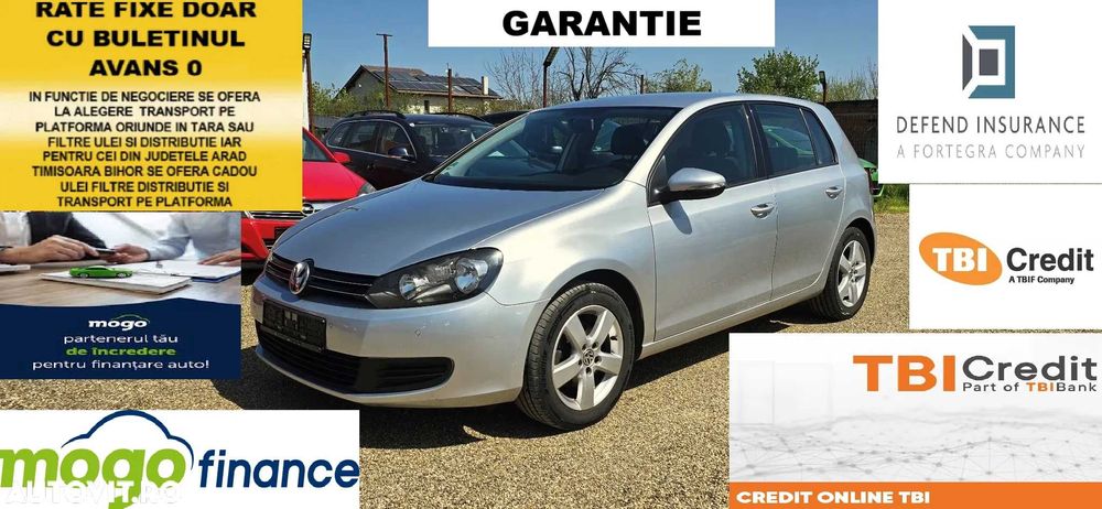 Rate Cash Vw Golf 6 TUV 2025 GARANTIE  Navi senzori aer conditionat
