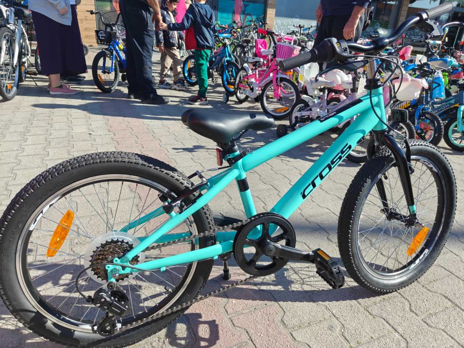 CROSS Велосипед 20" SPIDER син