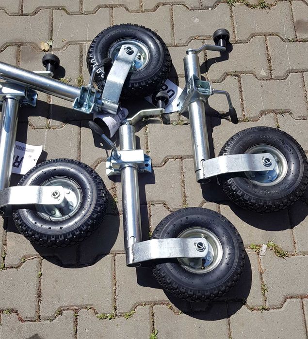 Roata de sprijin remorci, cu camera, suporta pana la 150 kg