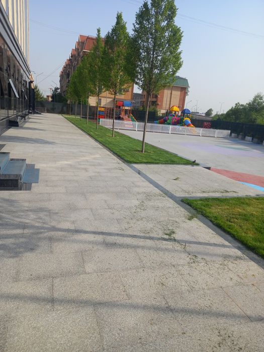 Газон уриш Стрижка газон