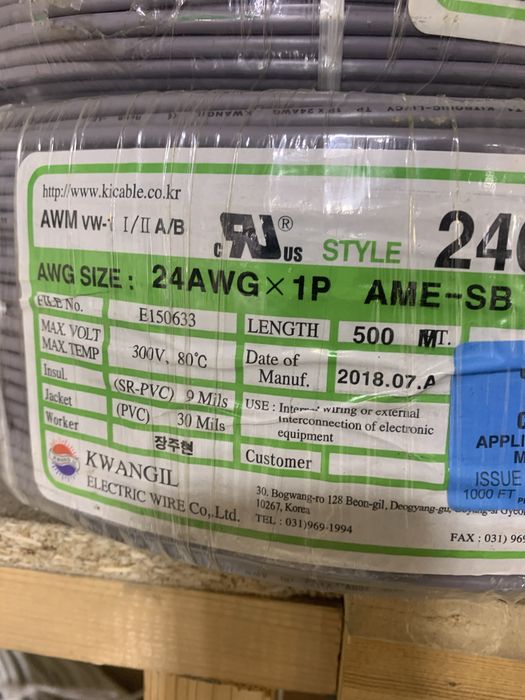Pvs mkew 2*0.5 kabel