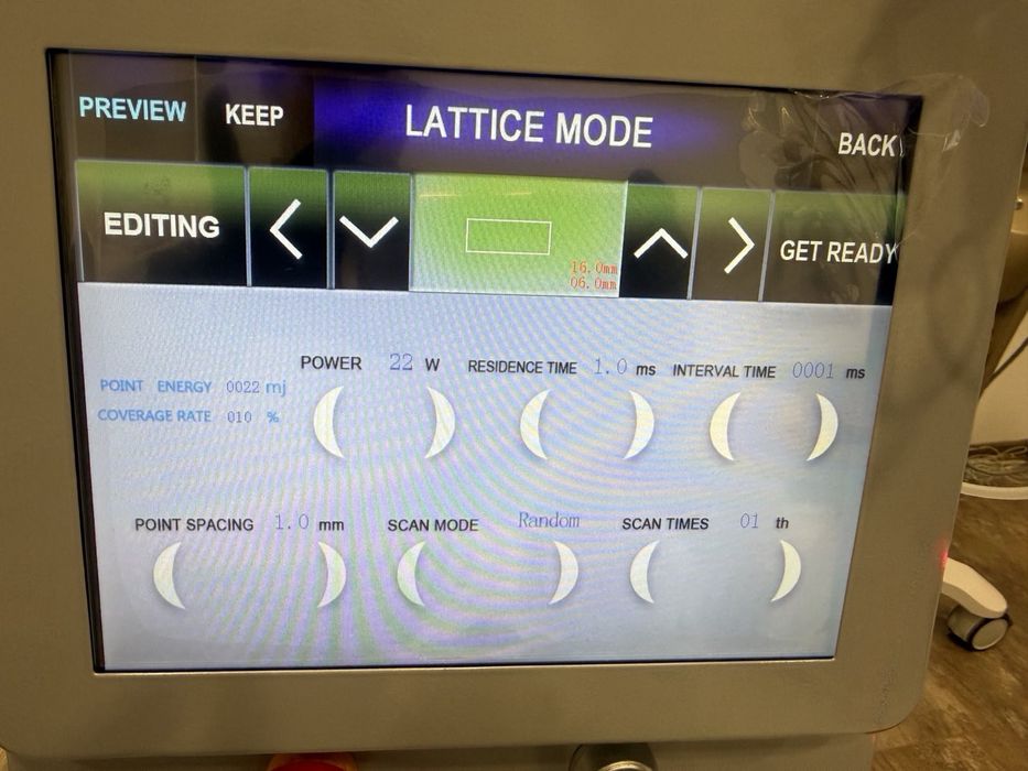 Fractional CO2 laser