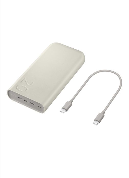 Baterie externa Samsung, Super Fast Charge (45 W), 20000 mAh, 3 x US