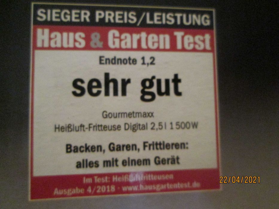 -20%Продавам фритюрник с горещ въздух