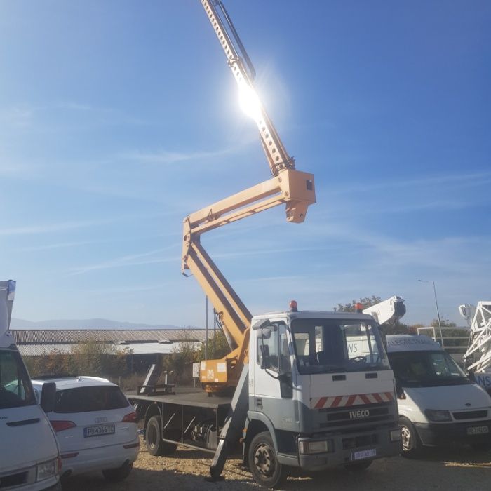 Автовишка 25 метра под наем за Пловдив и региона вишка АЛЕГРЕТРАНС