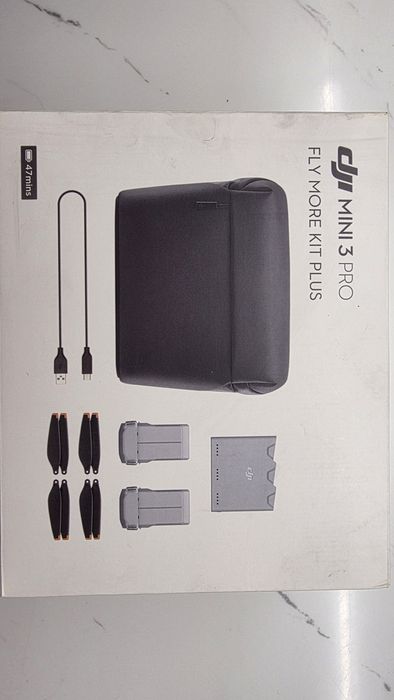 Продам DJI mini 3 pro +RC пульт fly more kit