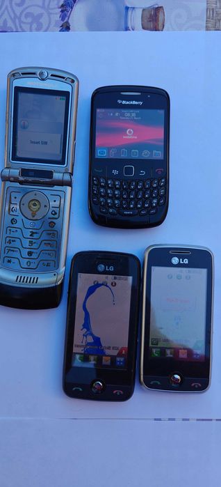 Motorola Razr V3xx BlackBerry Curve 8520 Lg Gs290