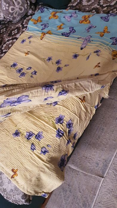 Одеяла и плед новые