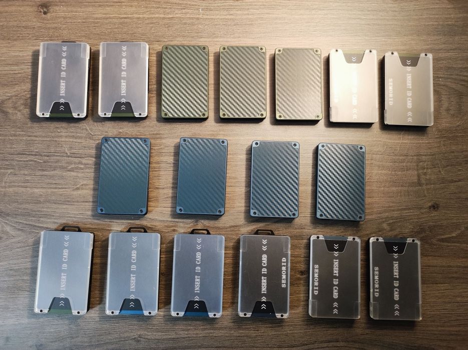 Нови Модели *RFID* Кардхолдър / Портфейл - компактен дизайн !!!